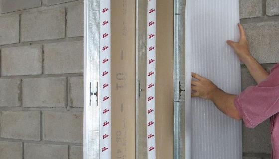 Materiales termo aislantes para construcción en seco
